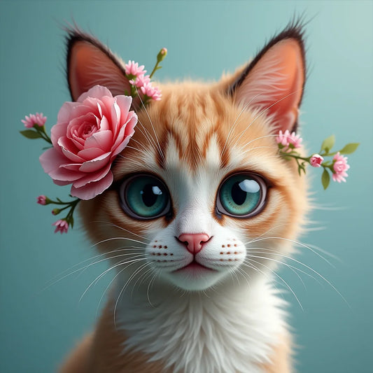 Flower Cat Mask - מסכת חתול בפרחים עיצוב מרהיב וטיפים לבחירה מושלמת לכם